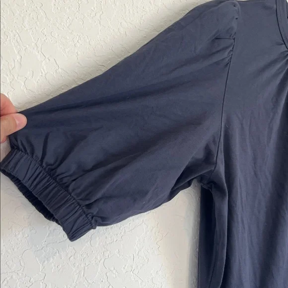 Summersalt Pima Cotton Navy Blue Dress - Picture 3 of 7